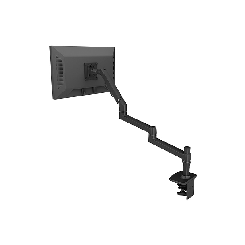 V6+1 Mechanical spring single monitor arm with extension arm