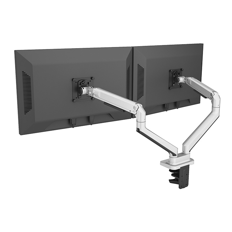 V8-2S Mechanical spring dual monitor arm 