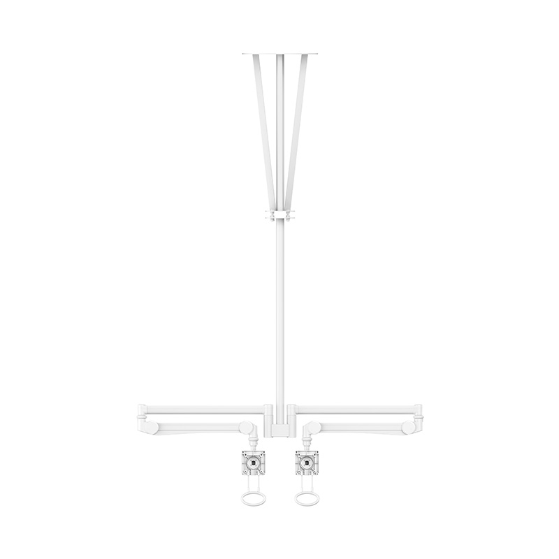 YL501D Ceiling mounted-medical dual monitor arm 