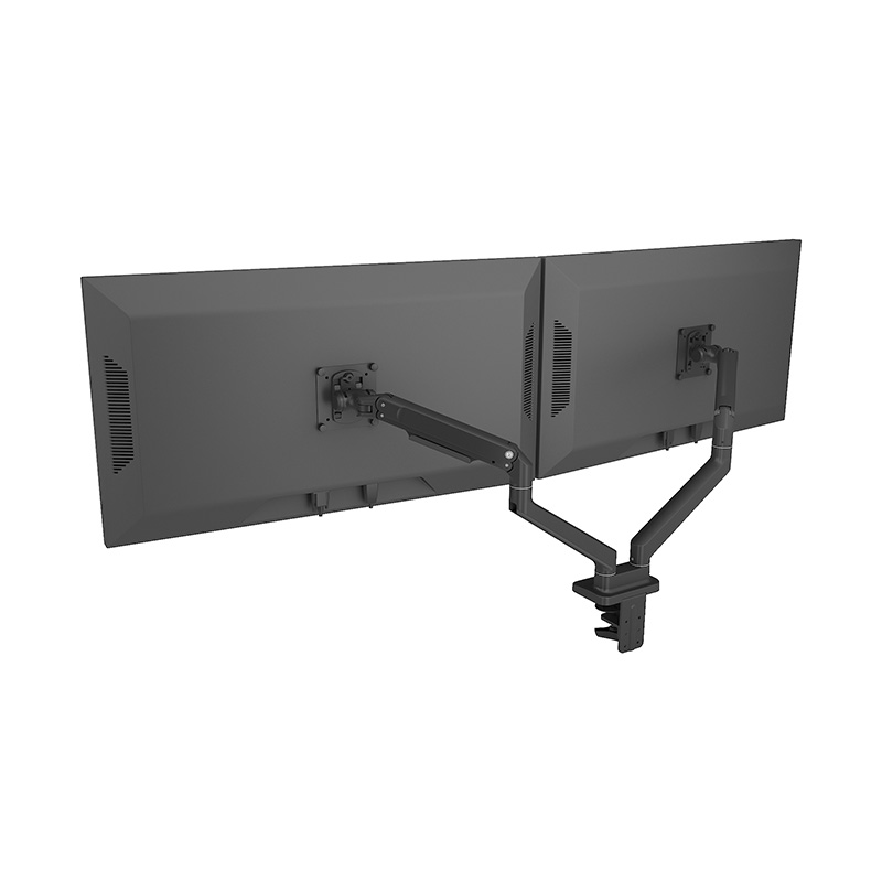 V8-2S Mechanical spring dual monitor arm 