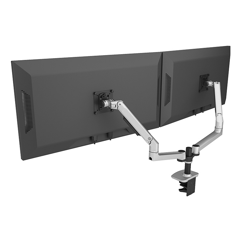 V6-2S Mechanical spring dual monitor arm 