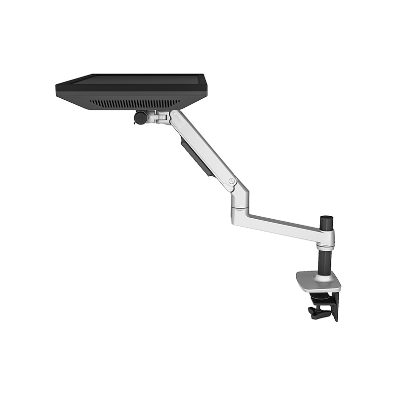 V6 Mechanical spring single monitor arm with pole