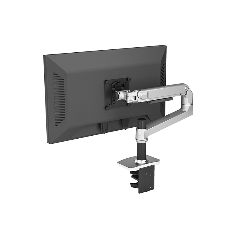 V6 Mechanical spring single monitor arm with pole