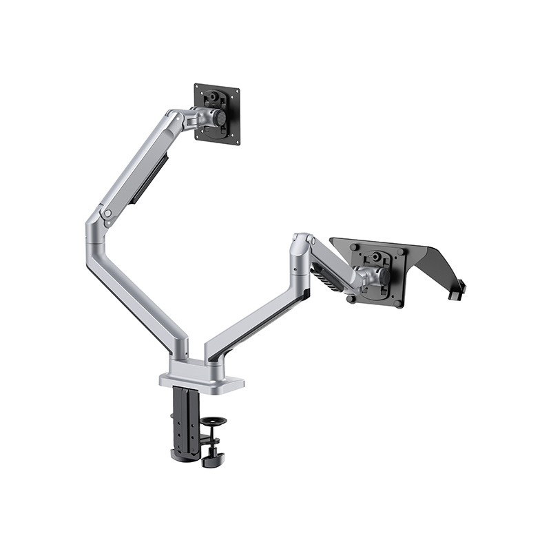 V8-2S Mechanical spring dual monitor arm 