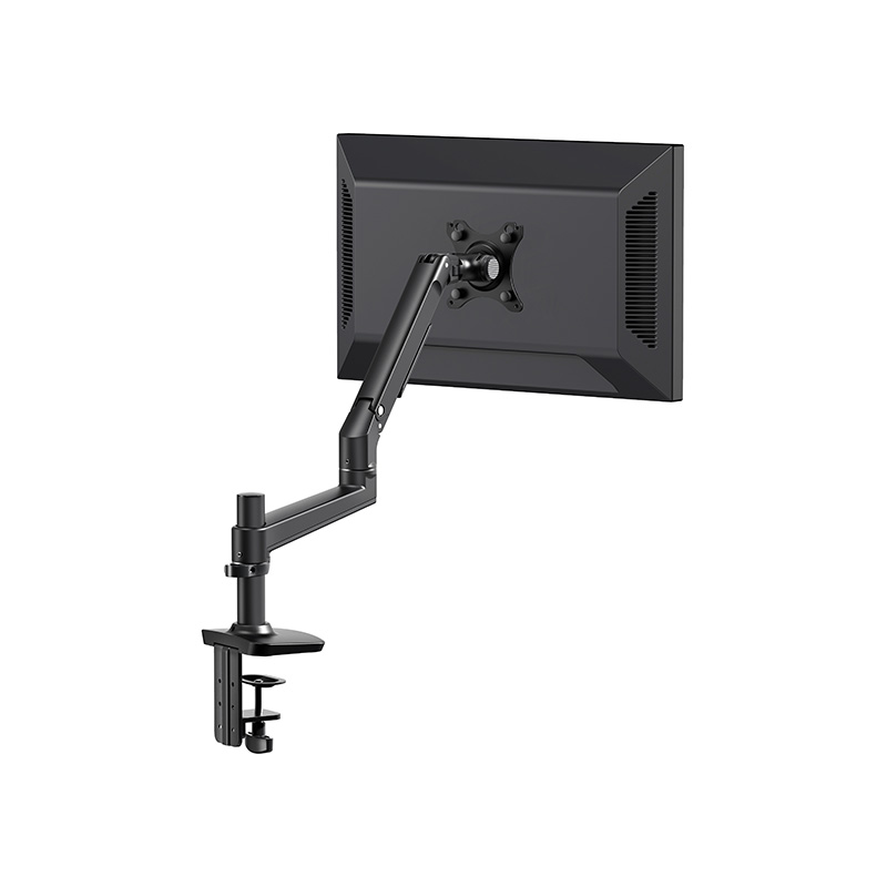 V6 Mechanical spring single monitor arm with pole