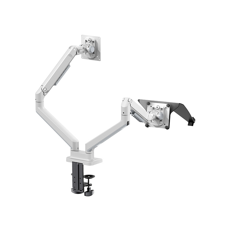 V8-2S Mechanical spring dual monitor arm 