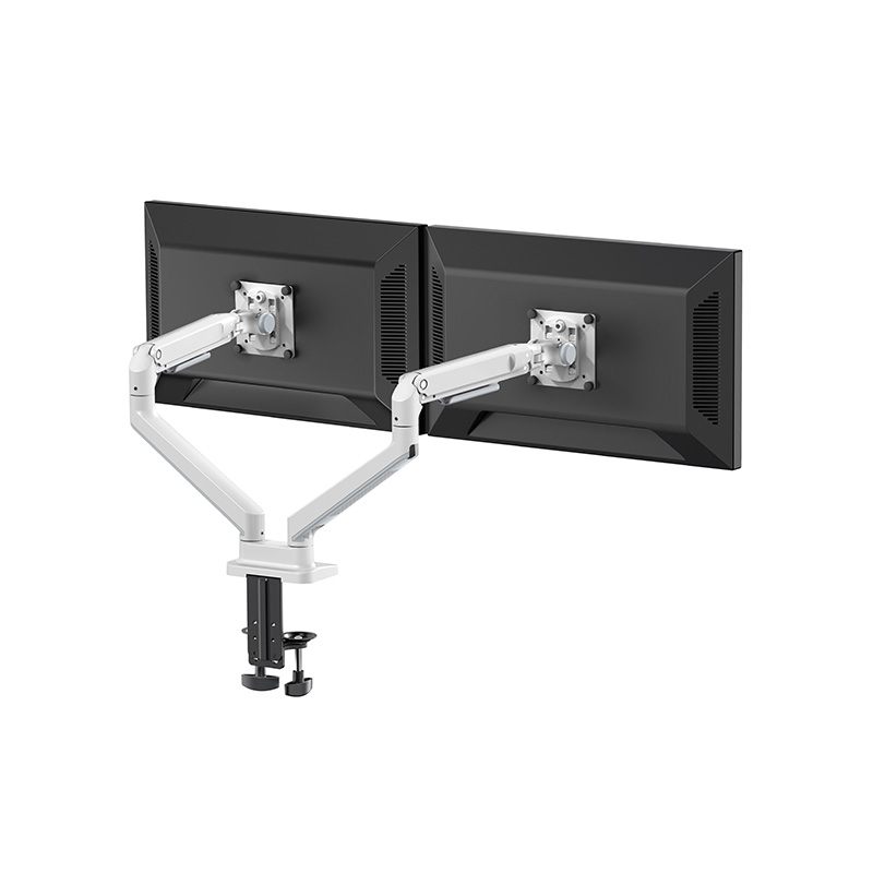 V8-2S Mechanical spring dual monitor arm 