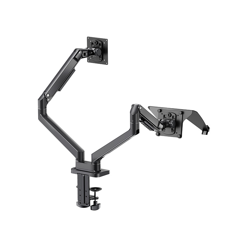 V8-2S Mechanical spring dual monitor arm 