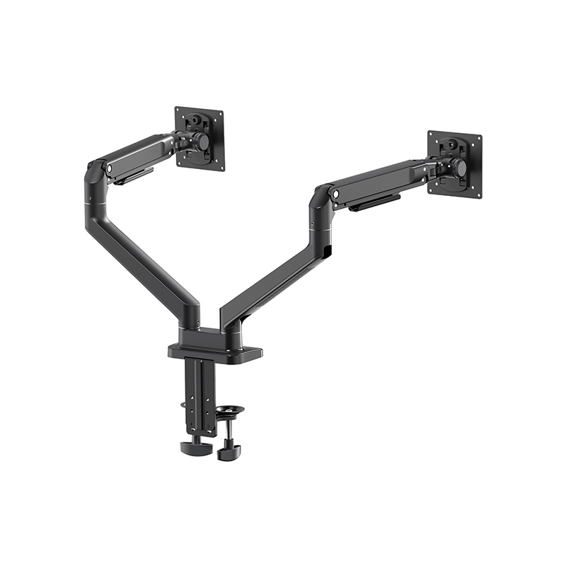 V8-2S Mechanical spring dual monitor arm 