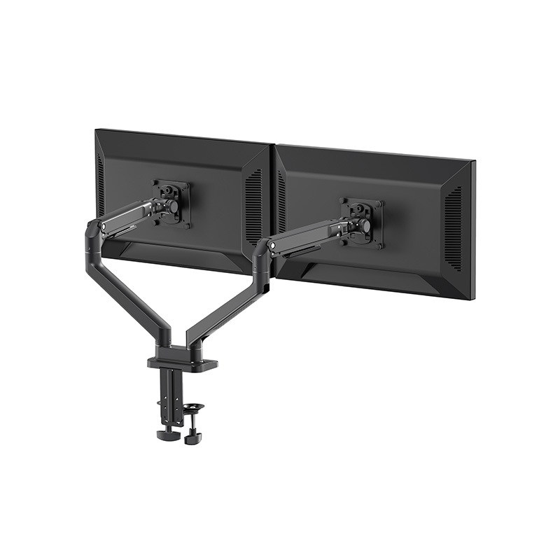 V8-2S Mechanical spring dual monitor arm 