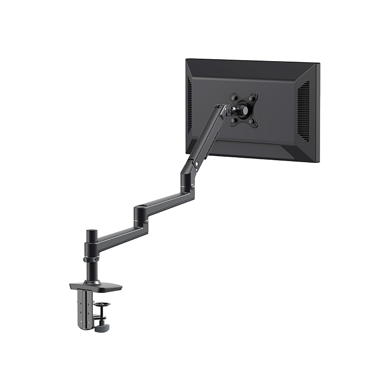 V6+1 Mechanical spring single monitor arm with extension arm