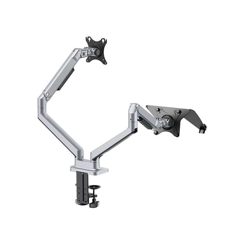 V8-2S Mechanical spring dual monitor arm 