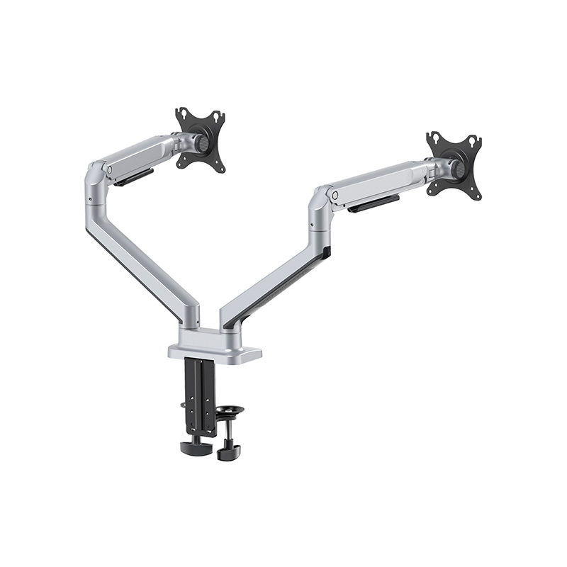 V8-2S Mechanical spring dual monitor arm 