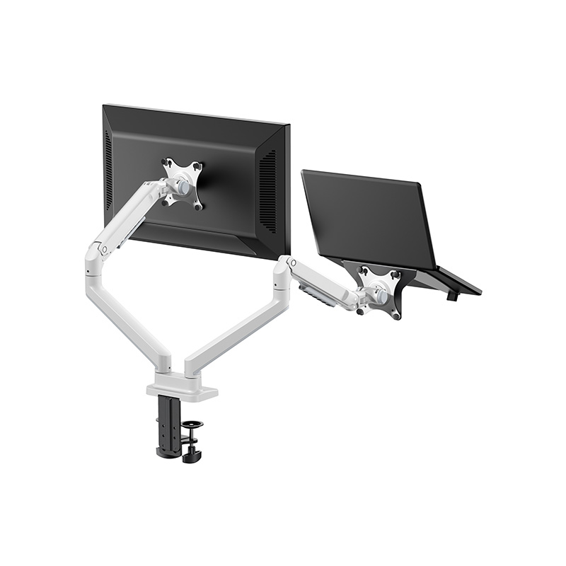 V8-2S Mechanical spring dual monitor arm 