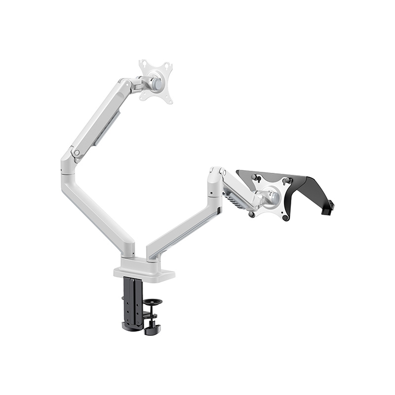 V8-2S Mechanical spring dual monitor arm 