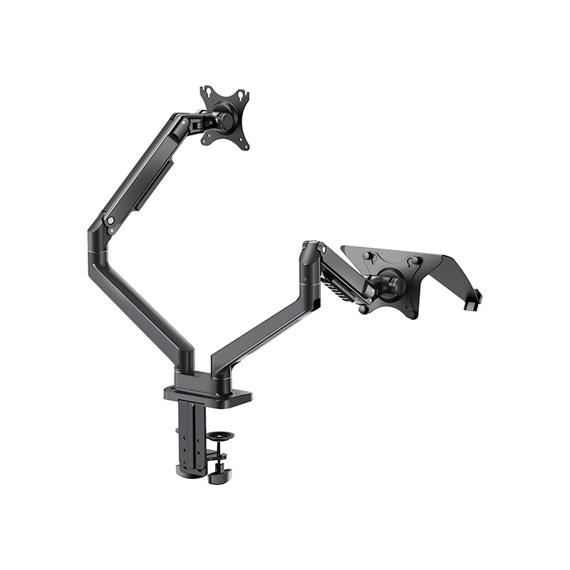 V8-2S Mechanical spring dual monitor arm 